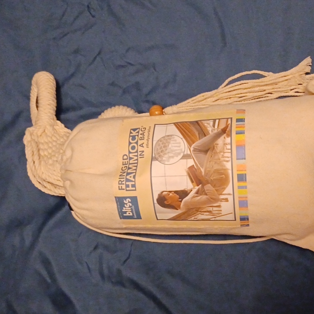 Hammock in package Tan in color